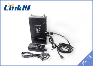 Беспроводной видео- передатчик COFDM QPSK HDMI &amp; задержка AES256 CVBS H.264 низкая выходная мощность шифрования 2W